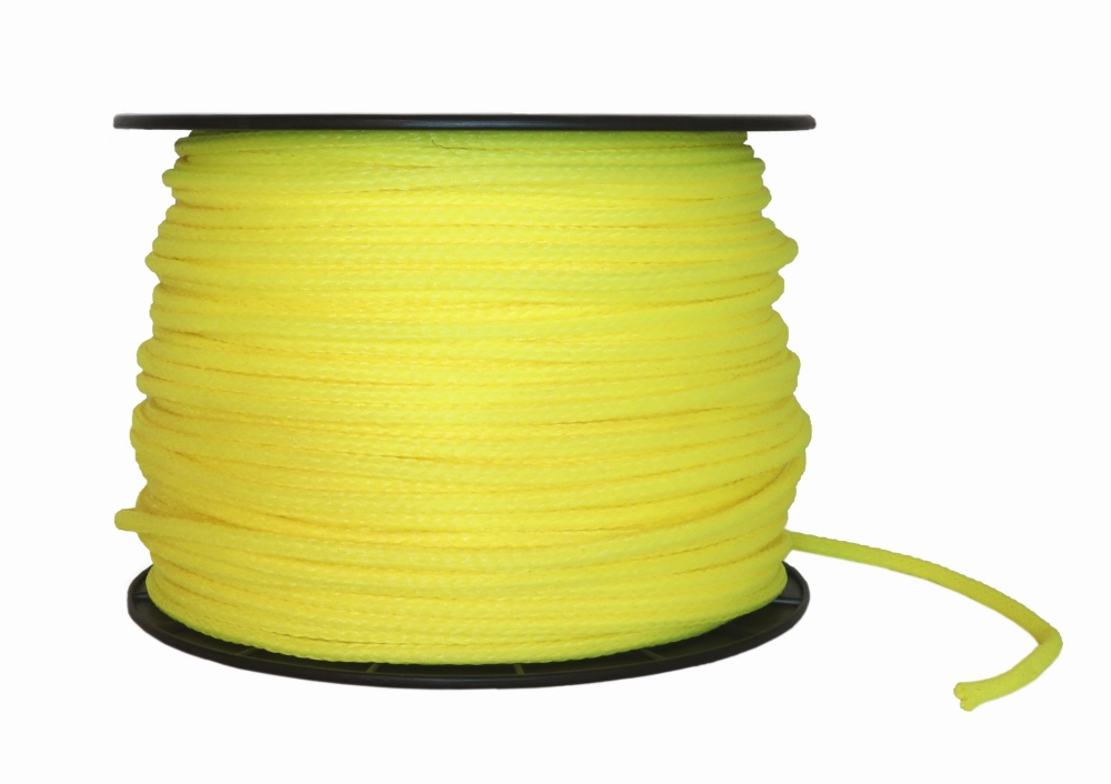 
6mm Hulflettet tau i italiensk Polyeten (PE) til bakliner, nakkeliner, surring på slede o.l.
Tauet er løsflettet og meget godt egnet til fletting

